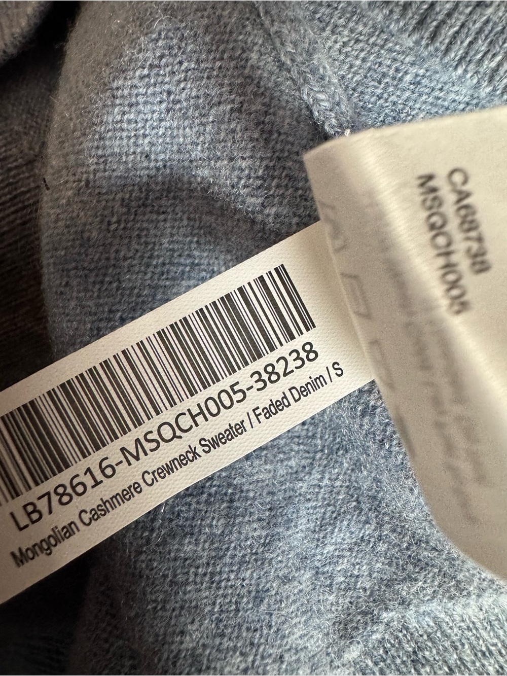Quince Mongolian Cashmere Crewneck Sweater - Picture 6 of 6